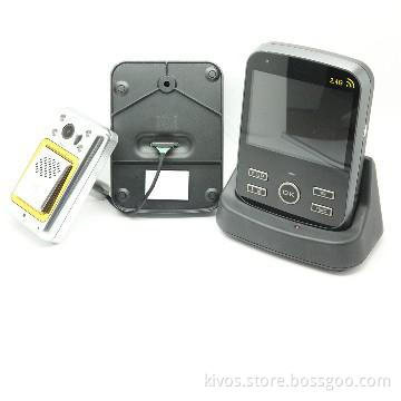 KIVOS Color Screen Wireless Peephole Video Door Phone Kit System